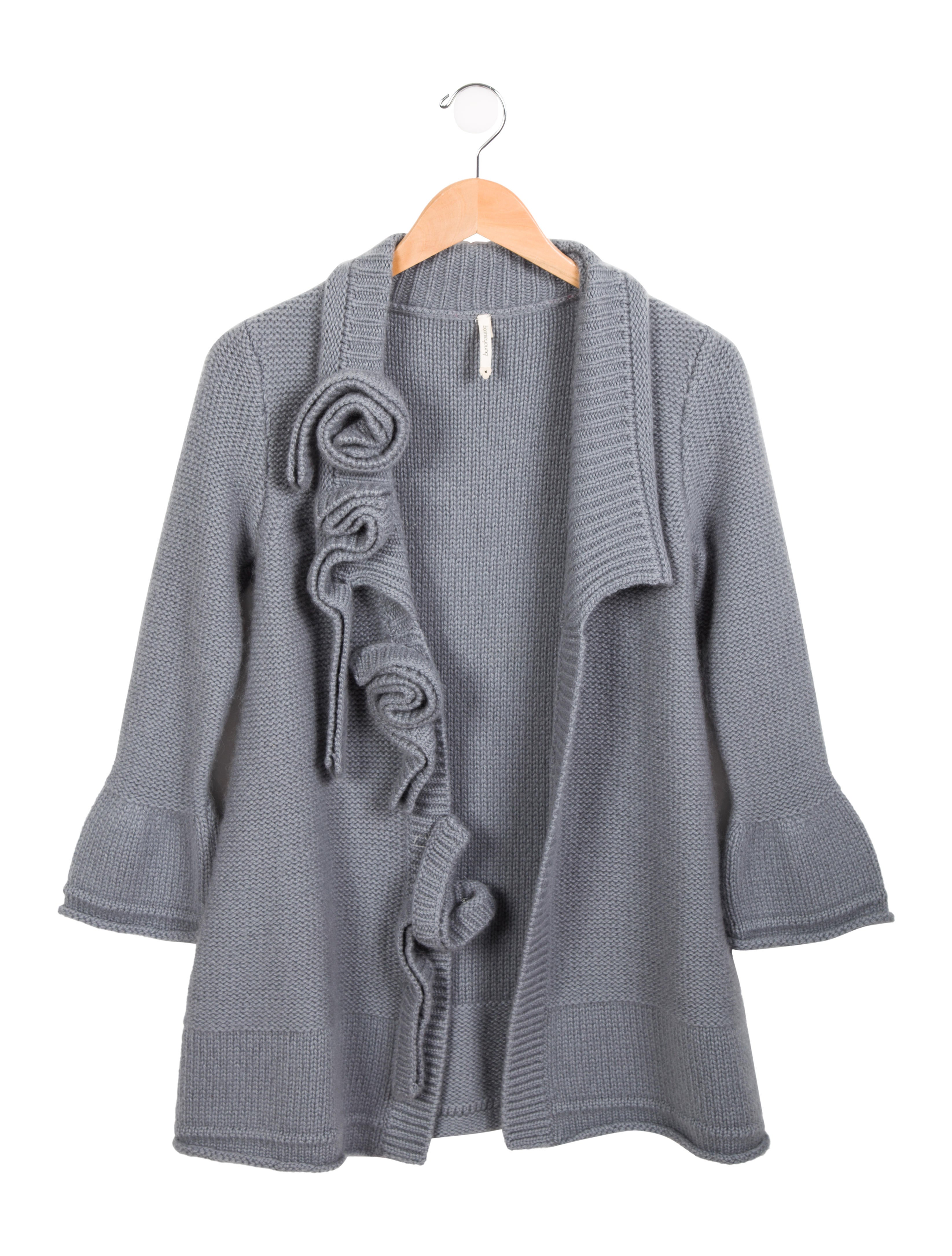 Bonnie Young Girls' Cashmere Longline Cardigan w/ Tags - Girls - WBYNG20032 | The RealReal