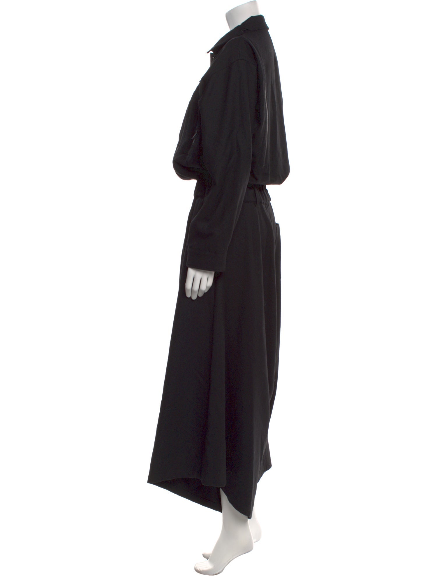 B Yohji Yamamoto Wool Jumpsuit