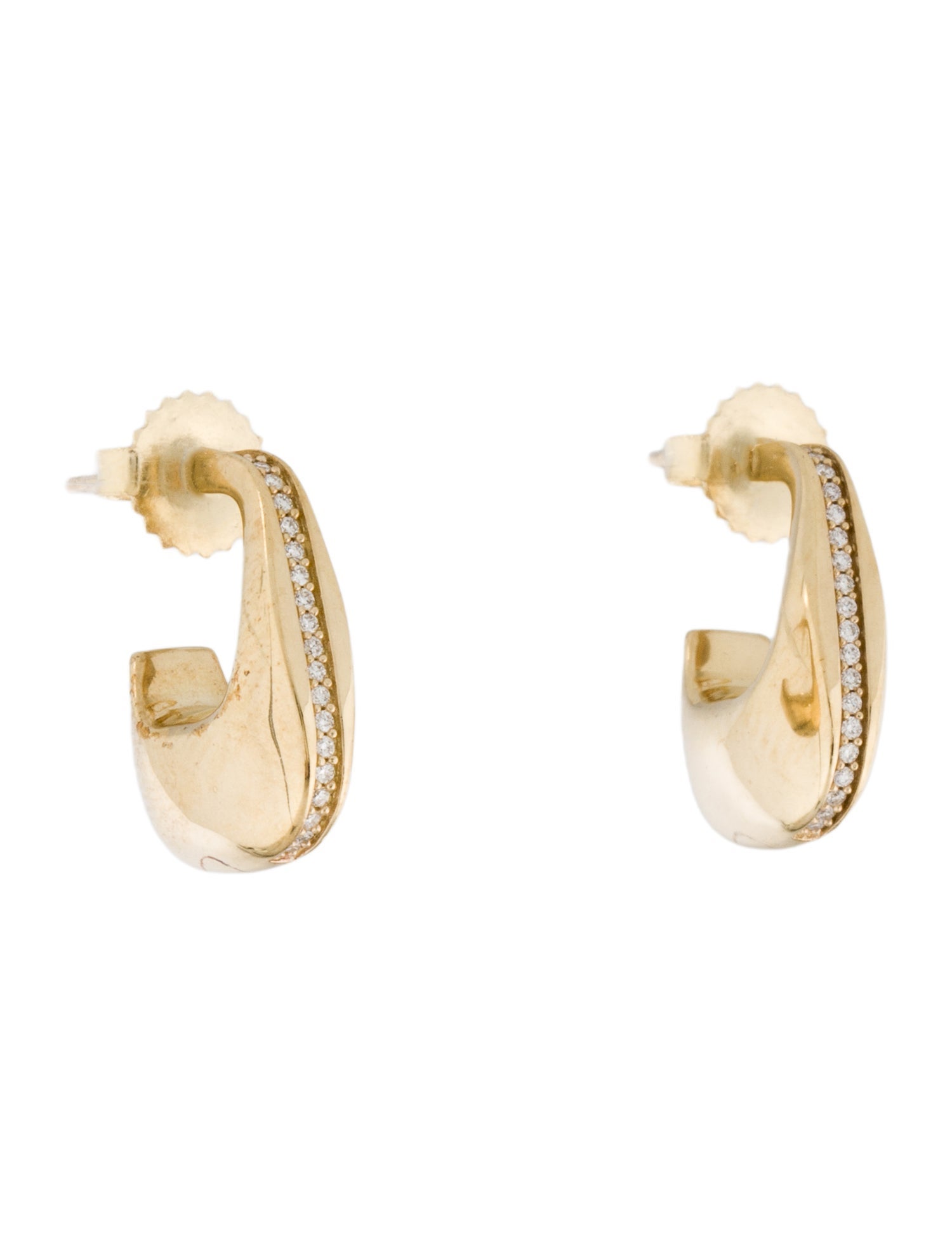 By Pariah 9K Diamond Drop Earrings