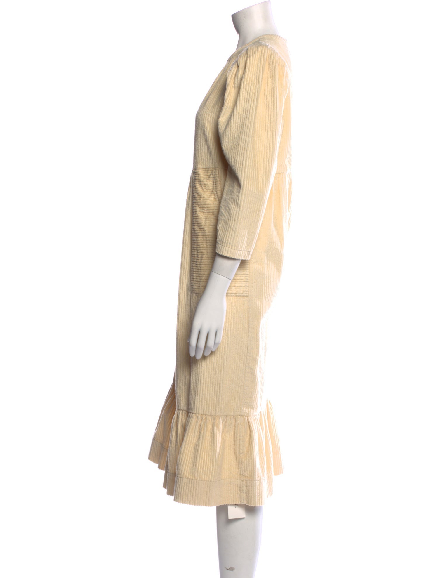 byTiMo Crew Neck Midi Length Dress