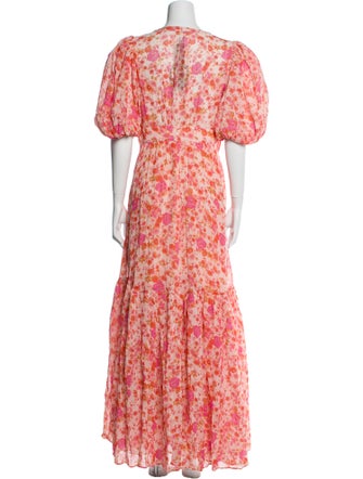 byTiMo Floral Print Long Dress