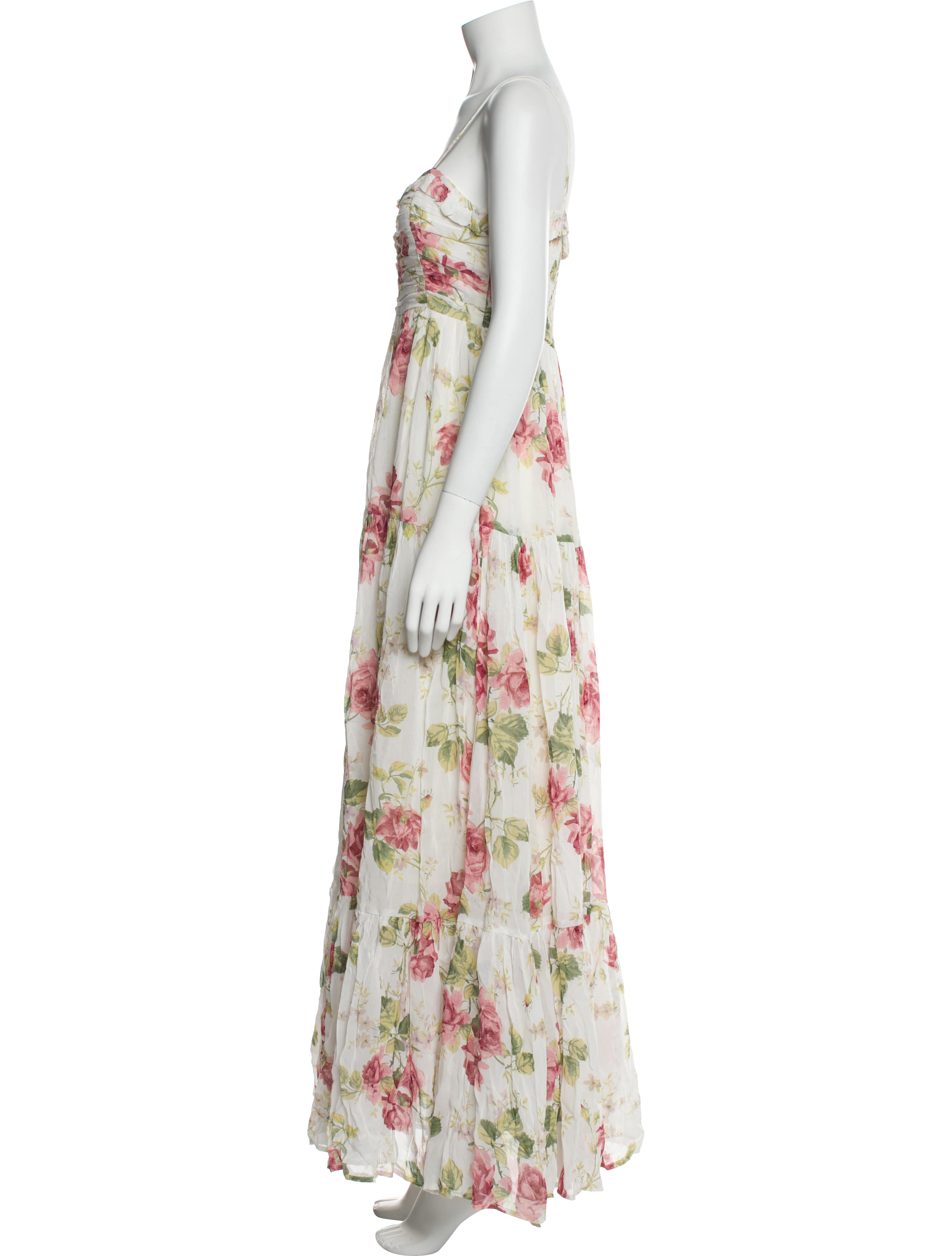 byTiMo Floral Print Long Dress