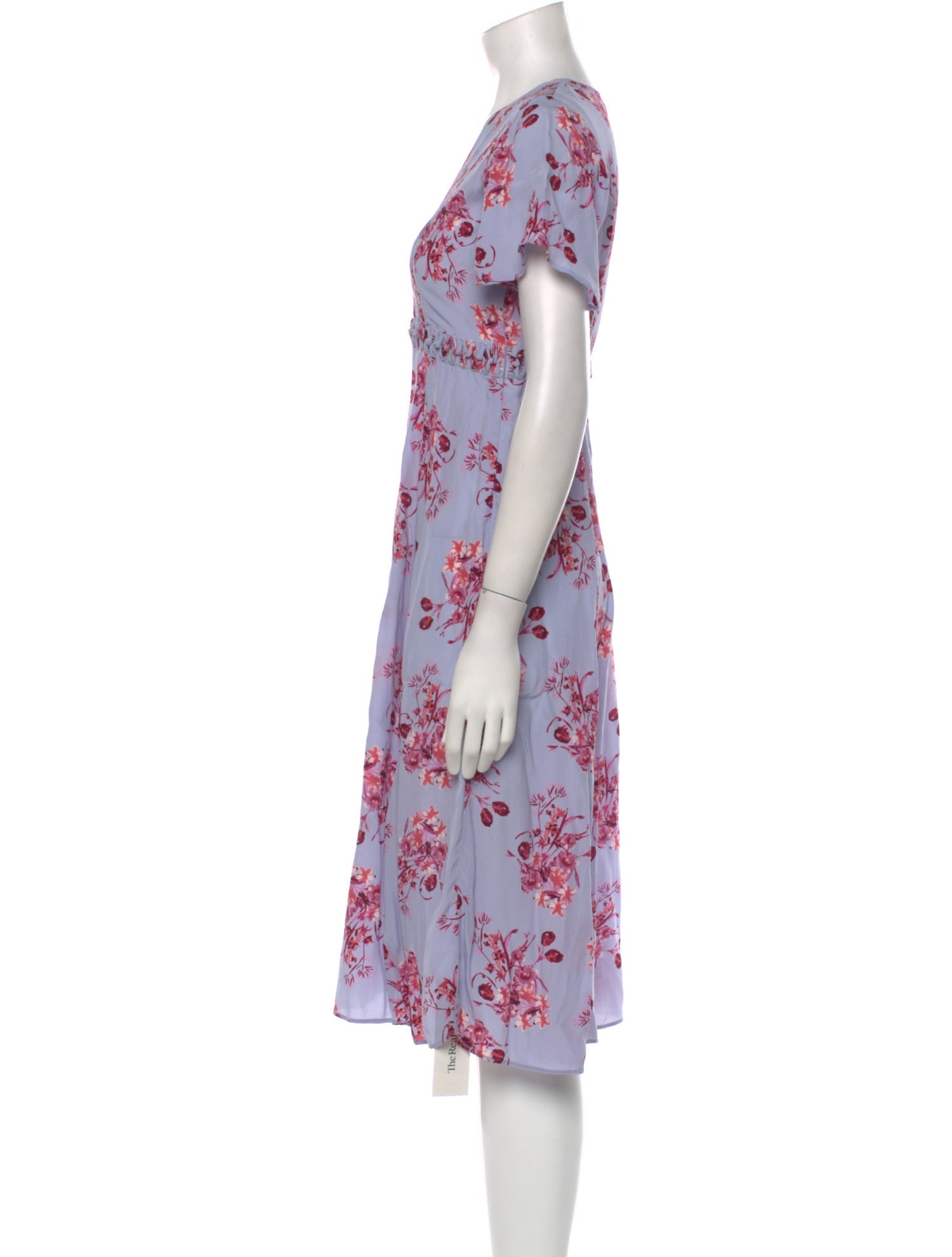 byTiMo Floral Print Midi Length Dress
