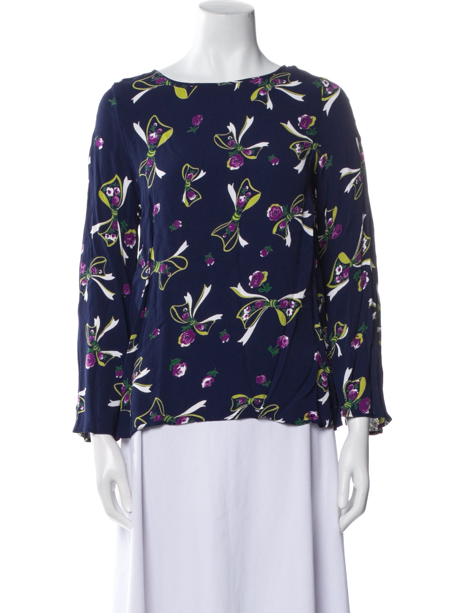 byTiMo Silk Floral Print Blouse