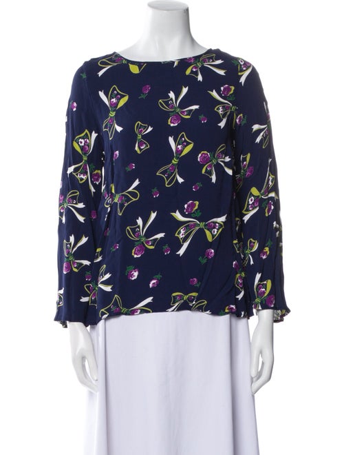 byTiMo Silk Floral Print Blouse