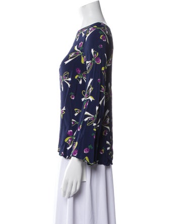 byTiMo Silk Floral Print Blouse