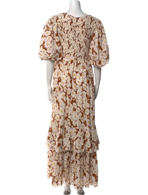 byTiMo Floral Print Long Dress