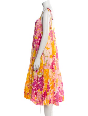 byTiMo Floral Print Knee-Length Dress