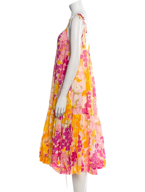 byTiMo Floral Print Knee-Length Dress