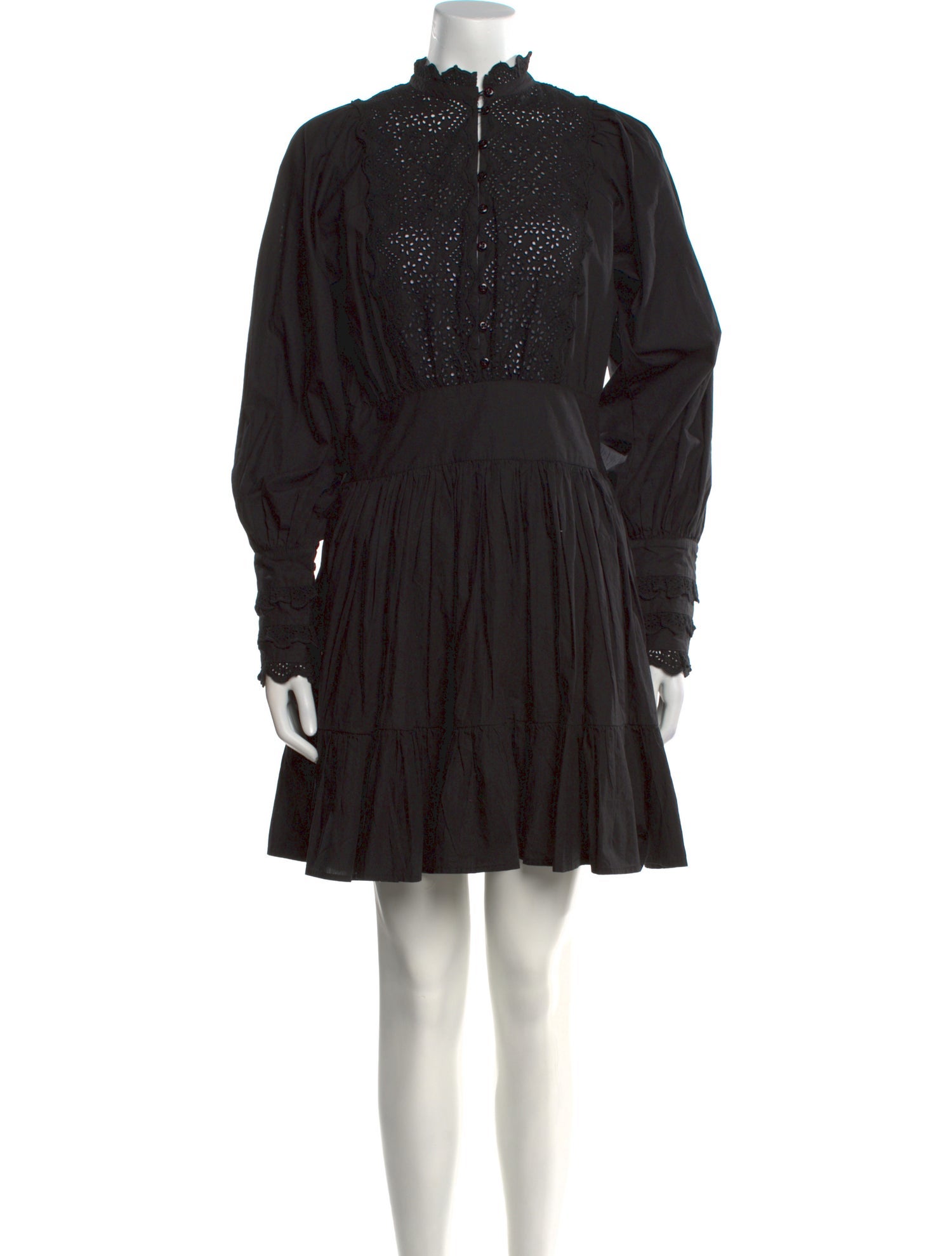 byTiMo Mock Neck Mini Dress