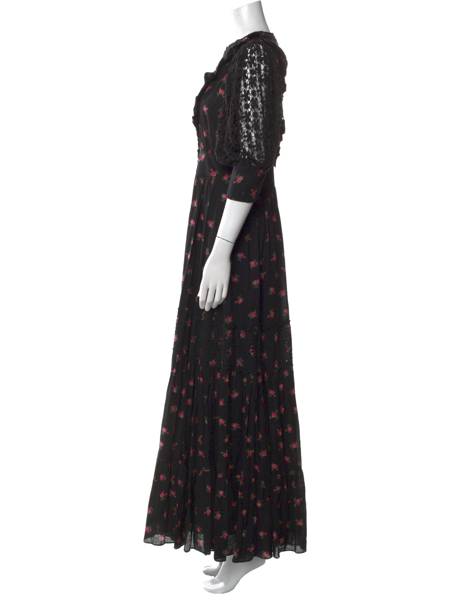 byTiMo Floral Print Long Dress