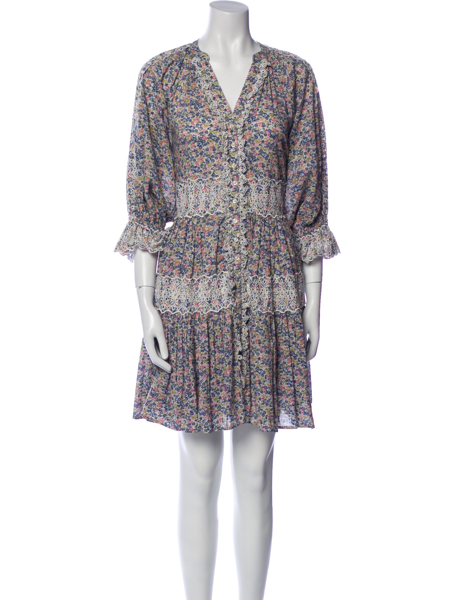 byTiMo Floral Print Mini Dress