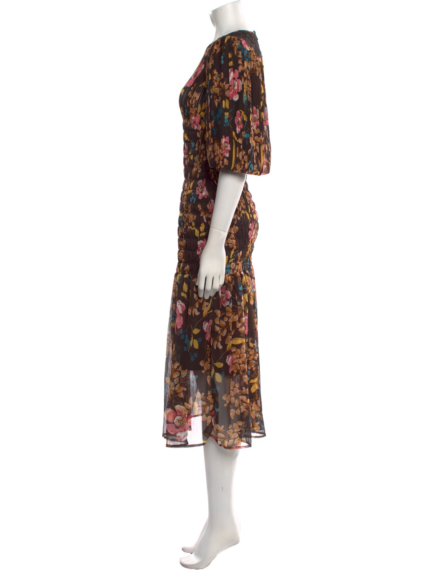 byTiMo Floral Print Long Dress