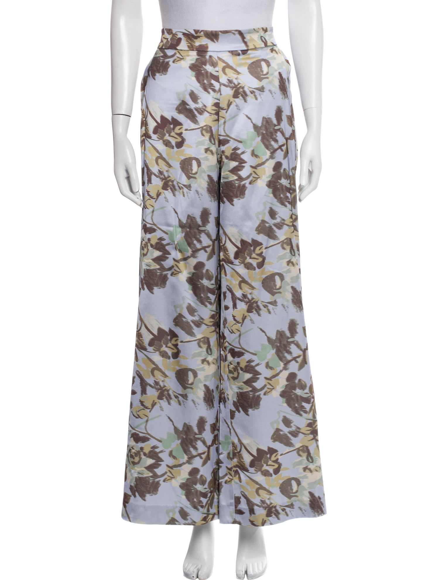 byTiMo Printed Wide Leg Pants