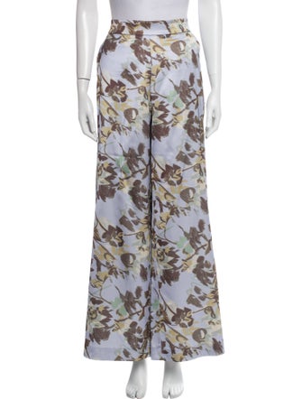 byTiMo Printed Wide Leg Pants