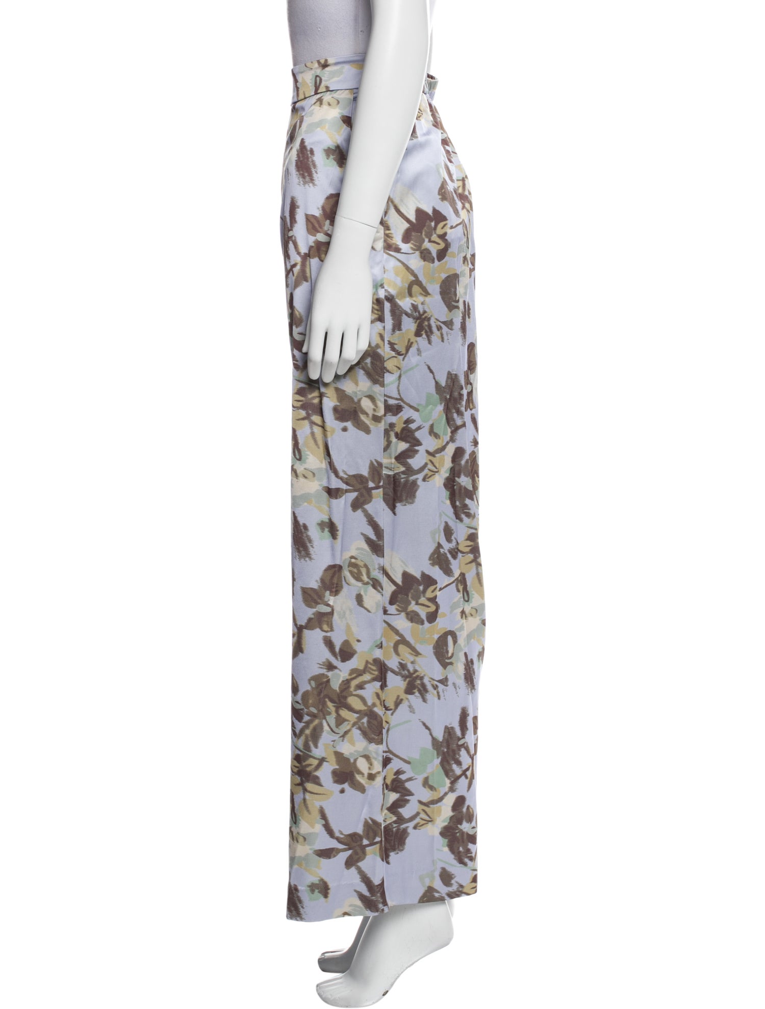 byTiMo Printed Wide Leg Pants