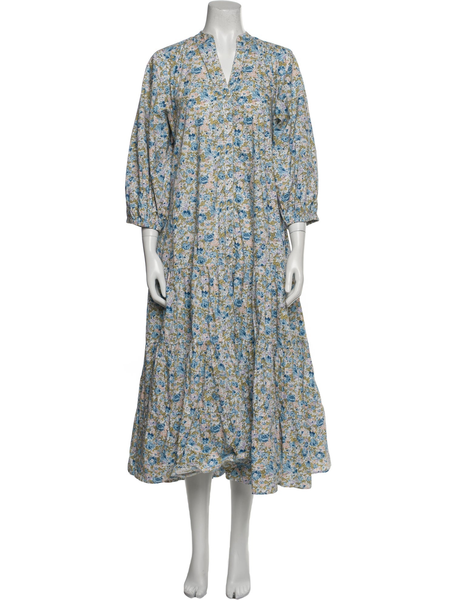 byTiMo Floral Print Long Dress