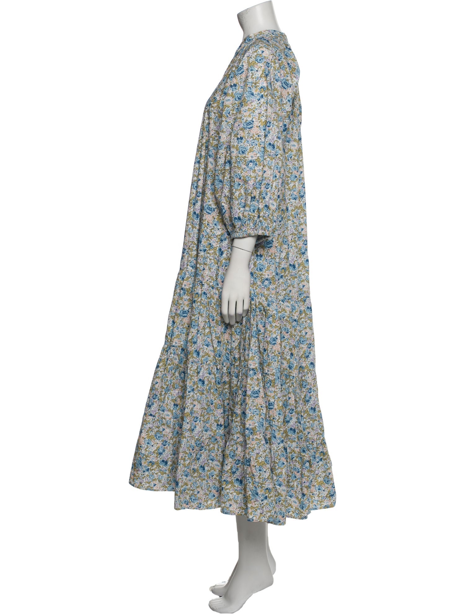 byTiMo Floral Print Long Dress