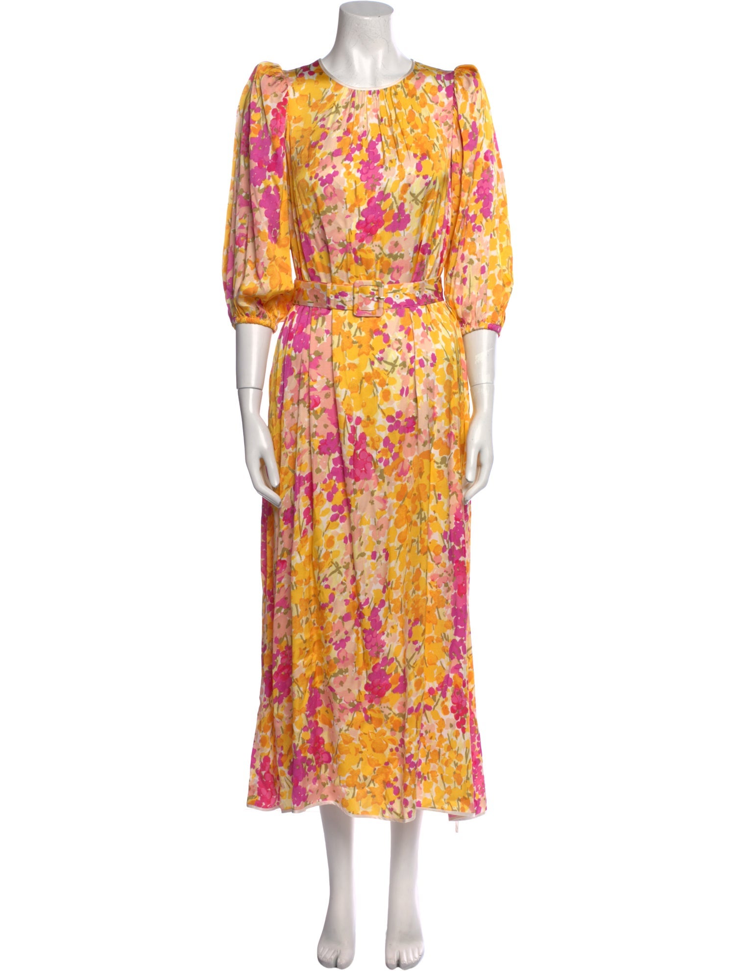 byTiMo Floral Print Long Dress w/ Tags