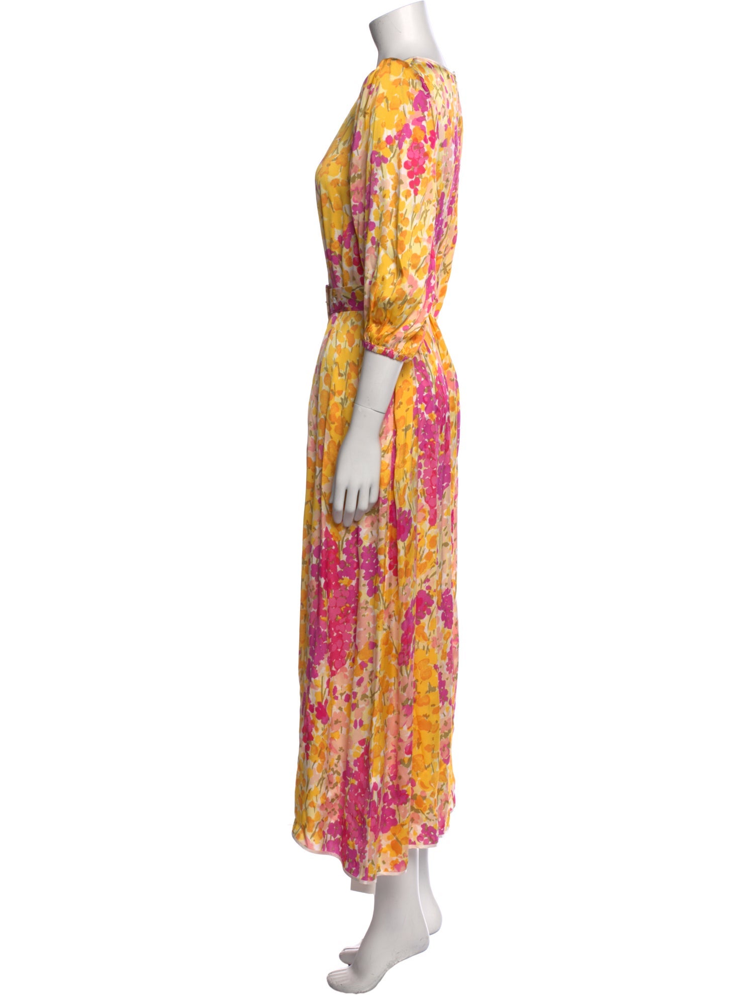 byTiMo Floral Print Long Dress w/ Tags