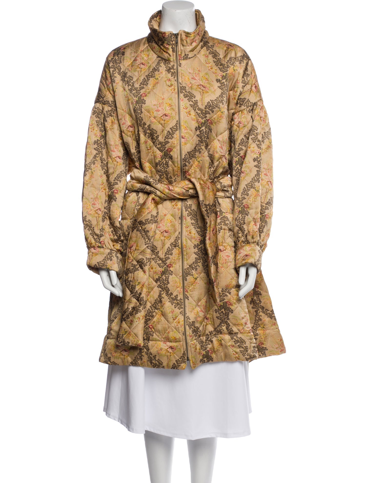 byTiMo Silk Printed Coat w/ Tags