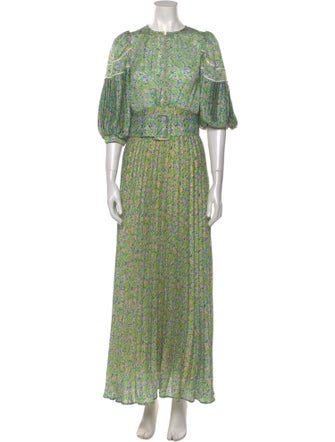 byTiMo Floral Print Midi Length Dress