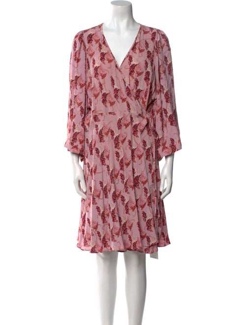 byTiMo Floral Print Knee-Length Dress