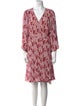 byTiMo Floral Print Knee-Length Dress