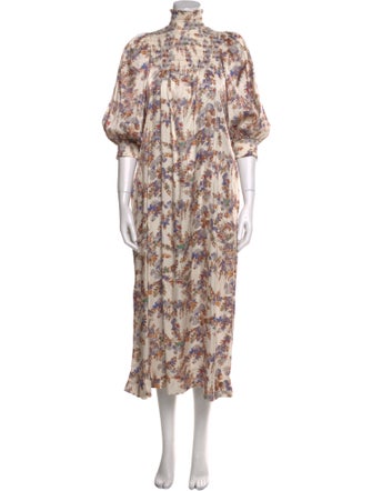 byTiMo Floral Print Long Dress