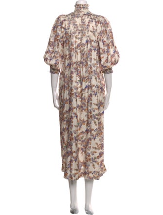 byTiMo Floral Print Long Dress