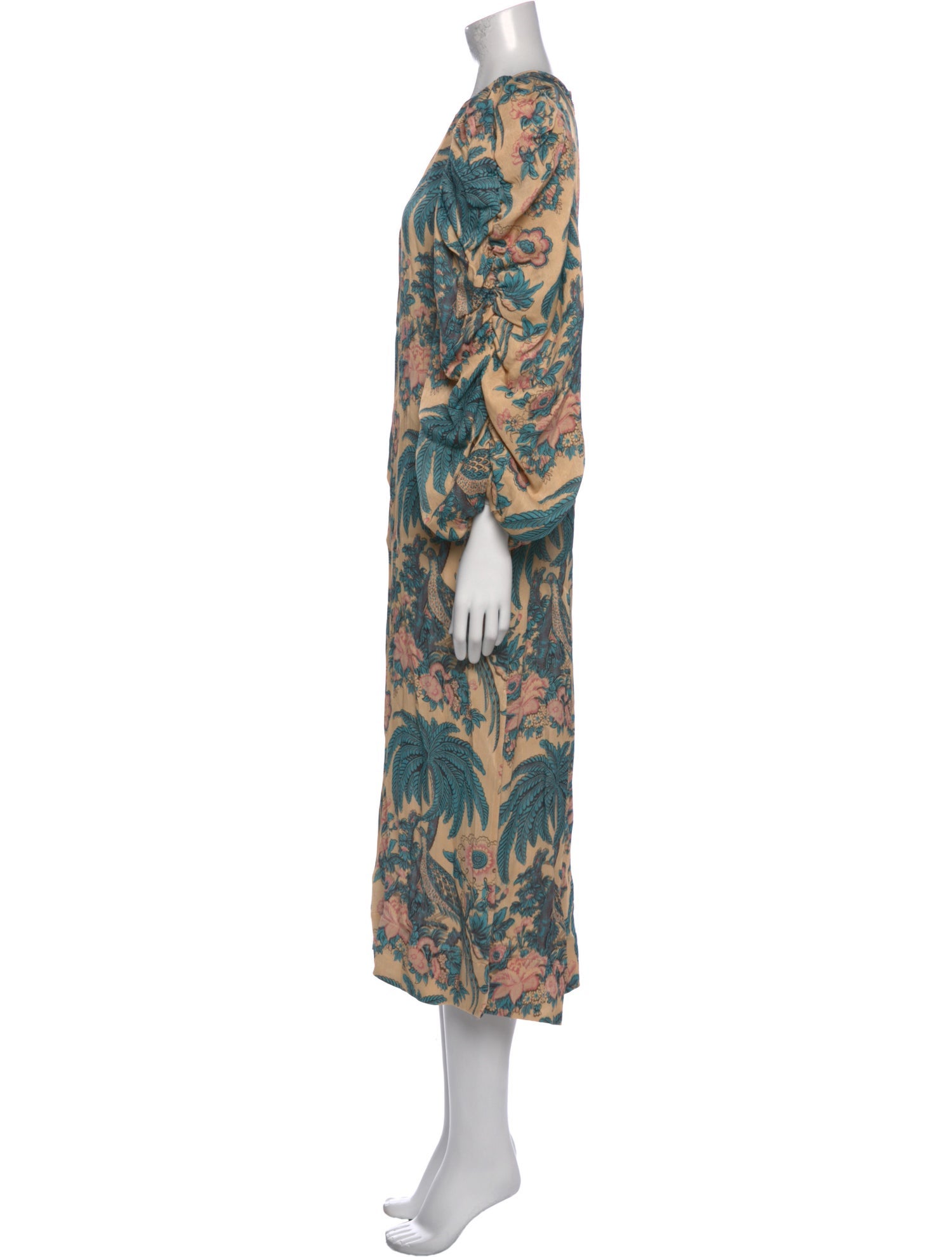 byTiMo Paisley Print Long Dress