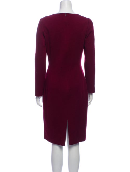 Barbara Tfank Bateau Neckline Knee-Length Dress