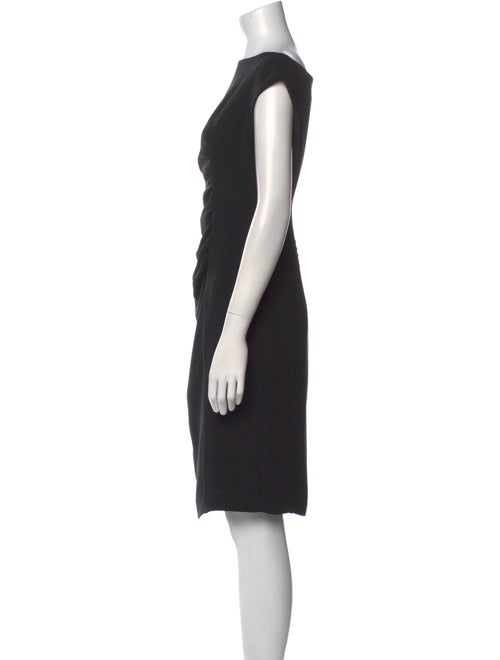 Barbara Tfank Bateau Neckline Knee-Length Dress