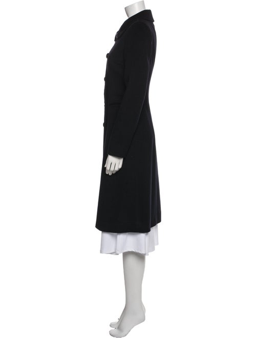 Barbara Tfank Wool Printed Trench Coat