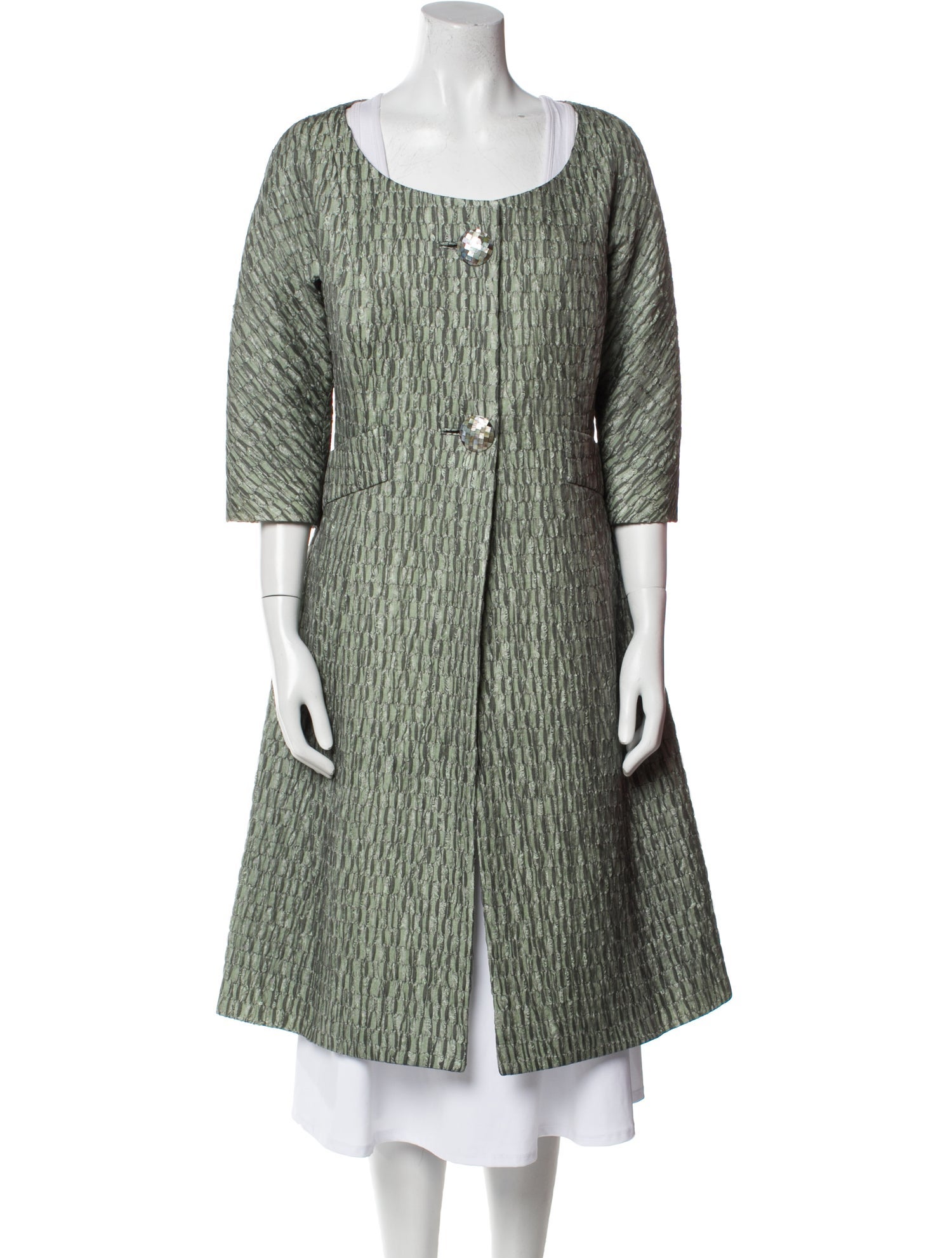 Barbara Tfank Printed Coat