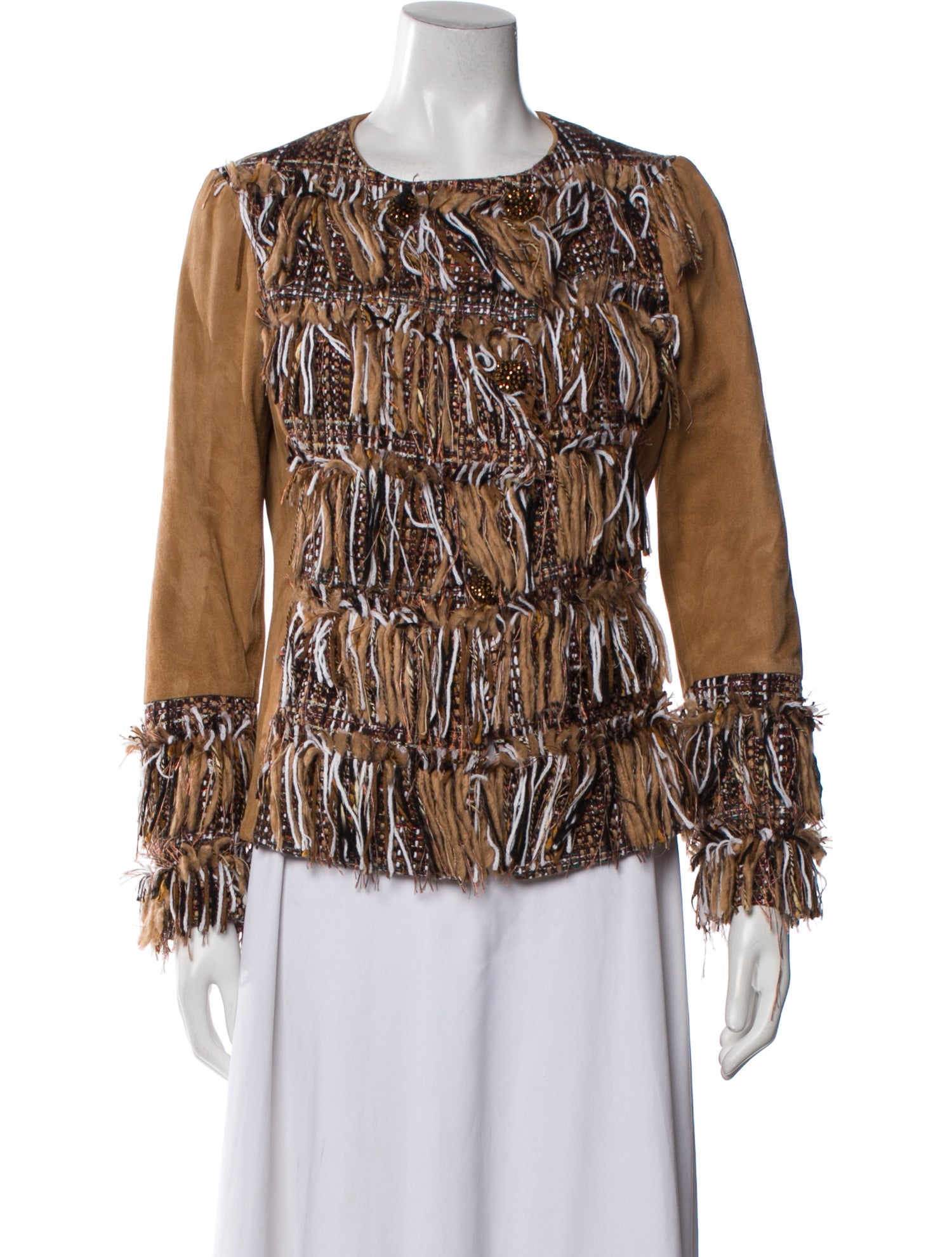 Bazar Deluxe Tweed Pattern Jacket