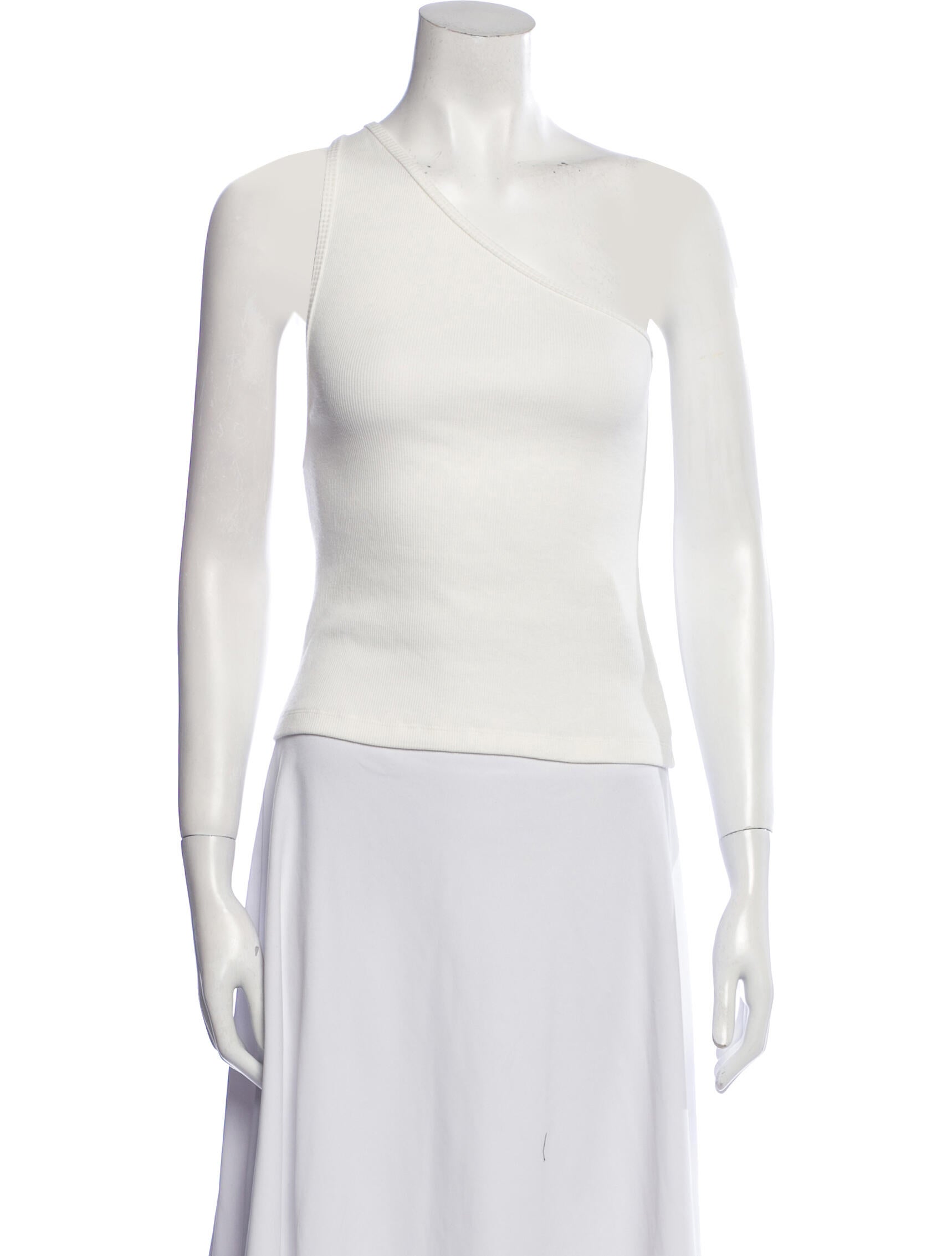 Bazilika One-Shoulder Sleeveless Top