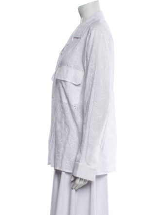 Bazilika Long Sleeve Button-Up Top