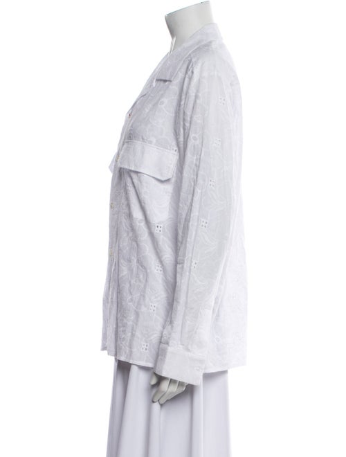 Bazilika Long Sleeve Button-Up Top