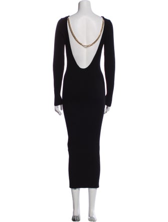 Bazilika Scoop Neck Long Dress