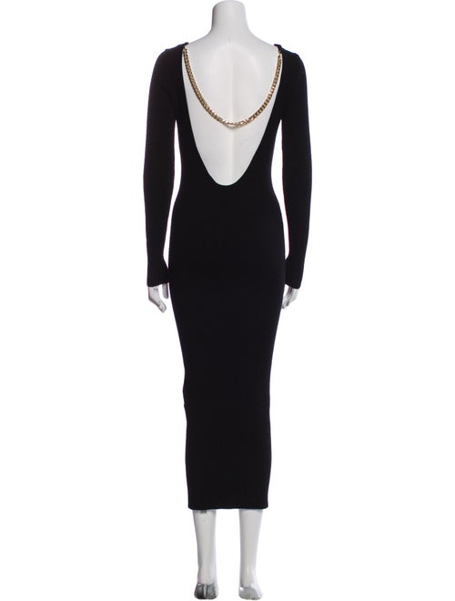 Bazilika Scoop Neck Long Dress