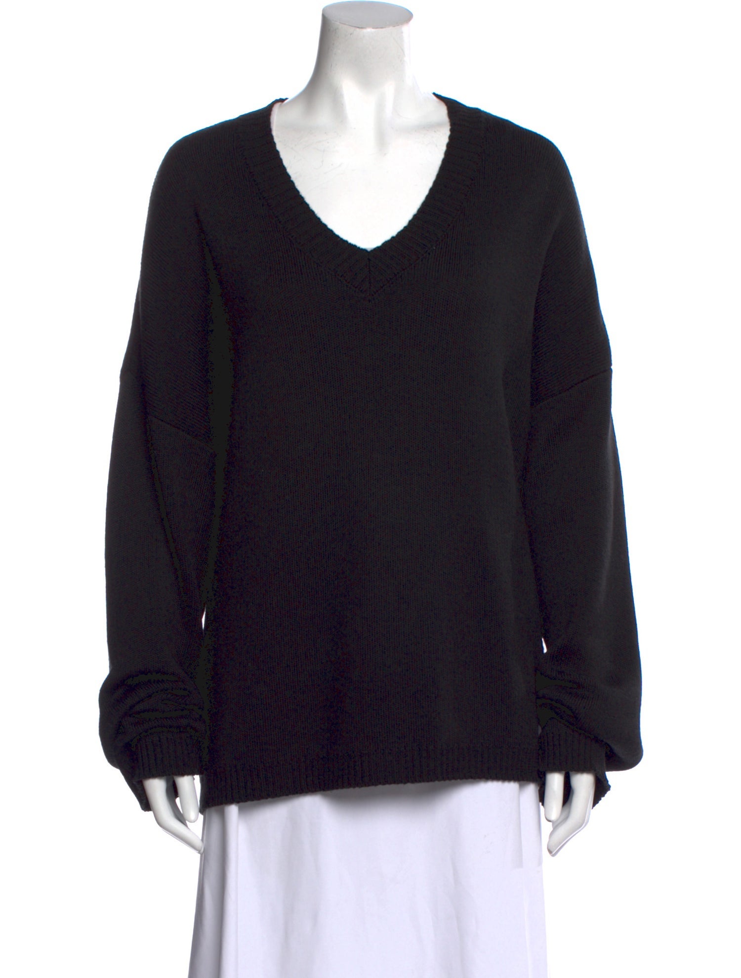 Bazilika Merino Wool V-Neck Sweater