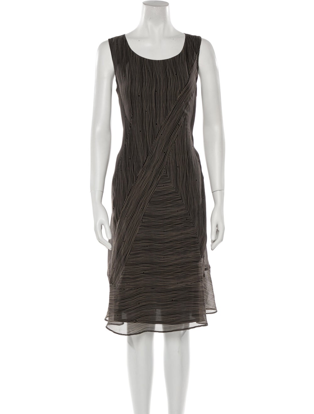 Cividini Animal Print Midi Length Dress - image 1