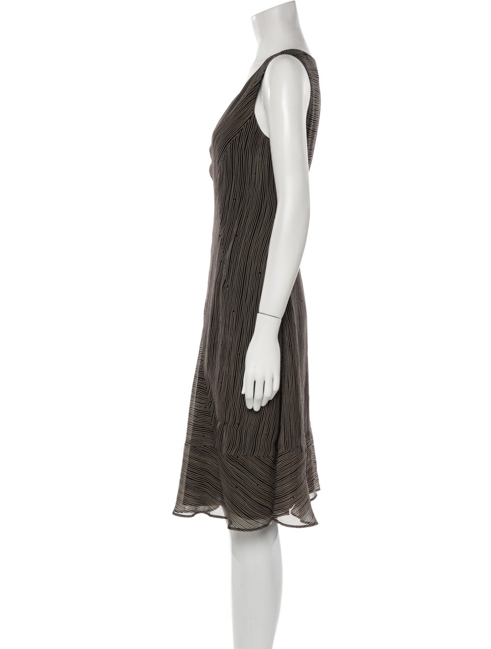 Cividini Animal Print Midi Length Dress - image 2