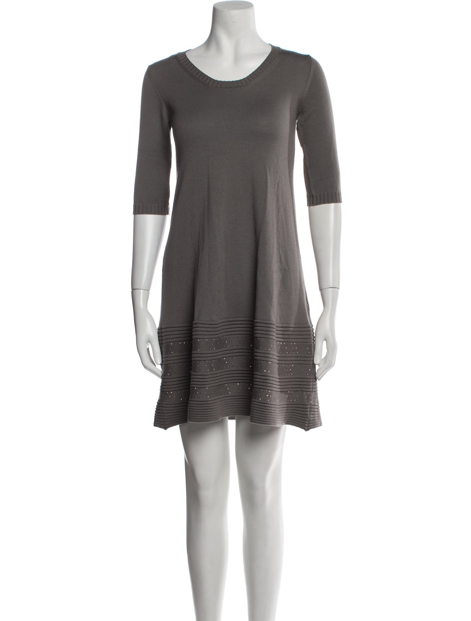 Cividini Crew Neck Mini Dress w/ Tags