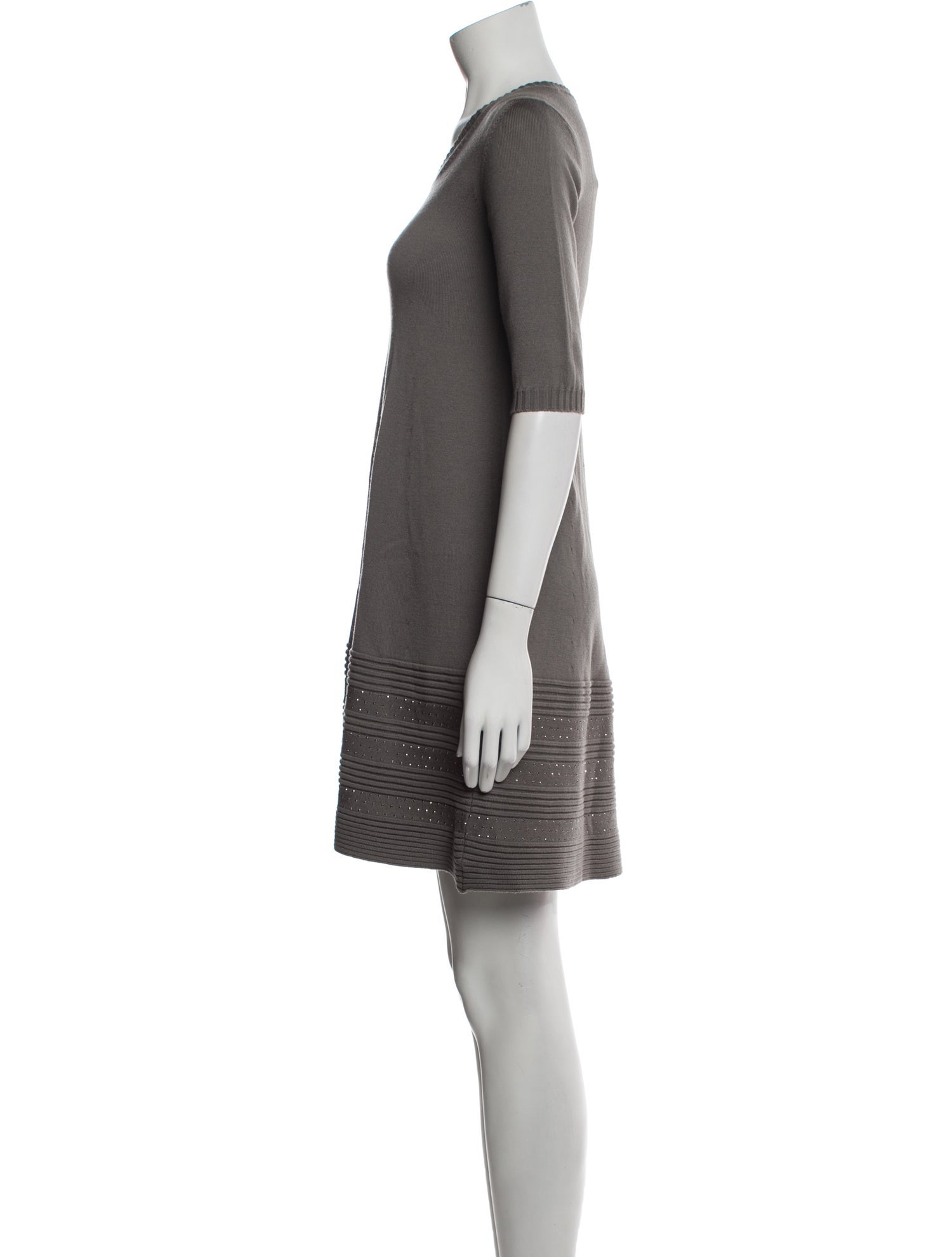 Cividini Crew Neck Mini Dress w/ Tags