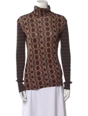Cividini Wool Printed Top