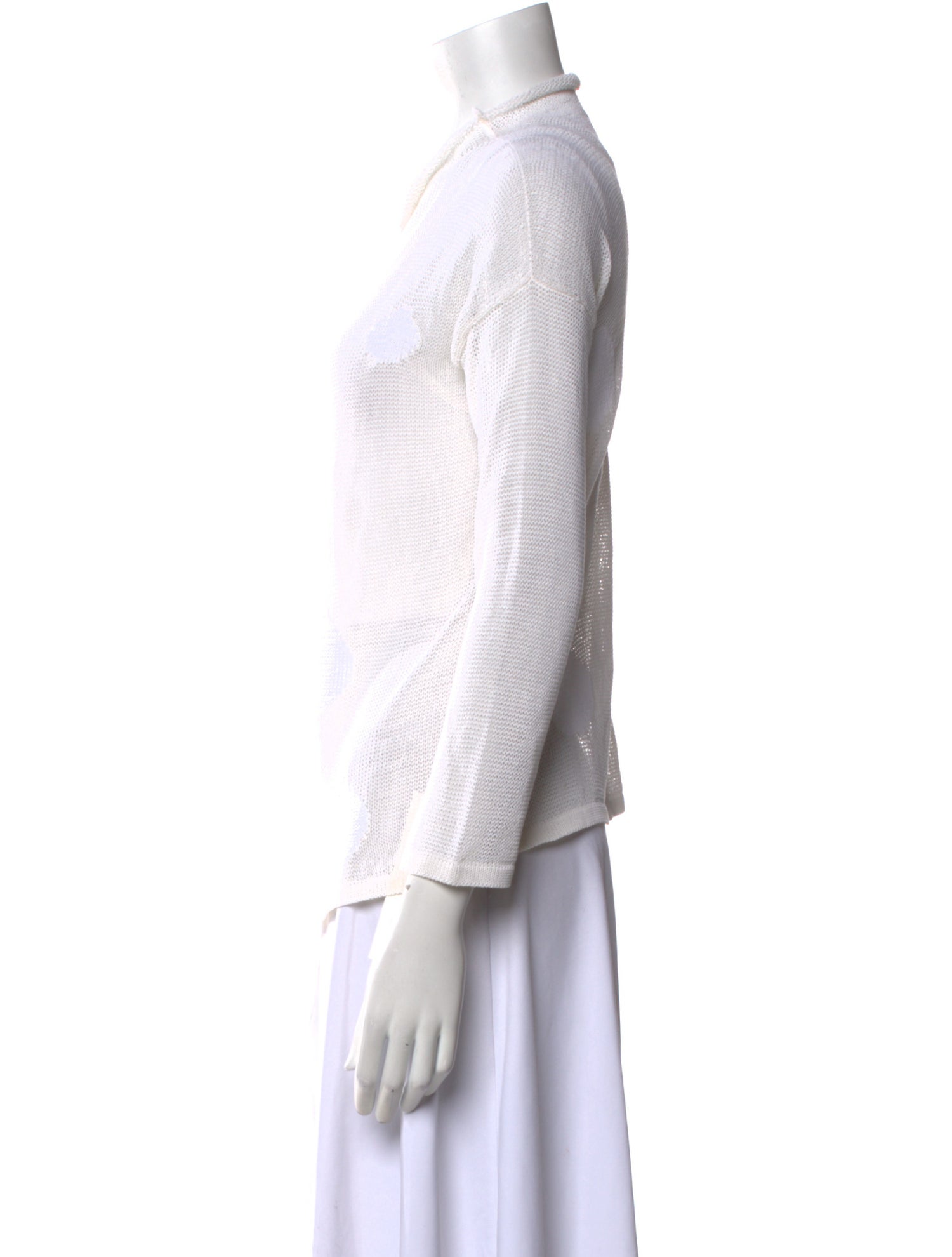 Cividini Printed Scoop Neck Blouse