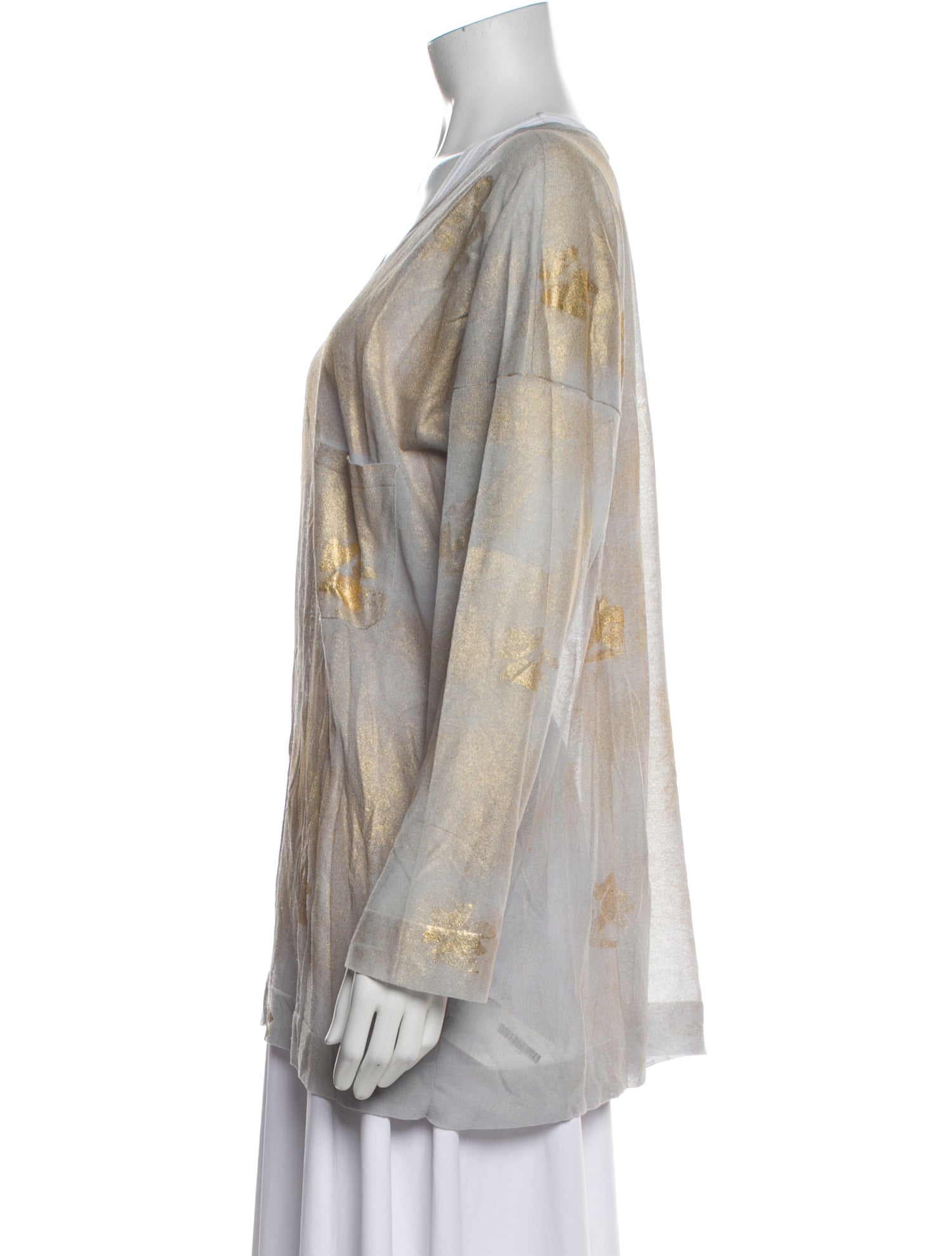 Cividini Tie-Dye Print Scoop Neck Top