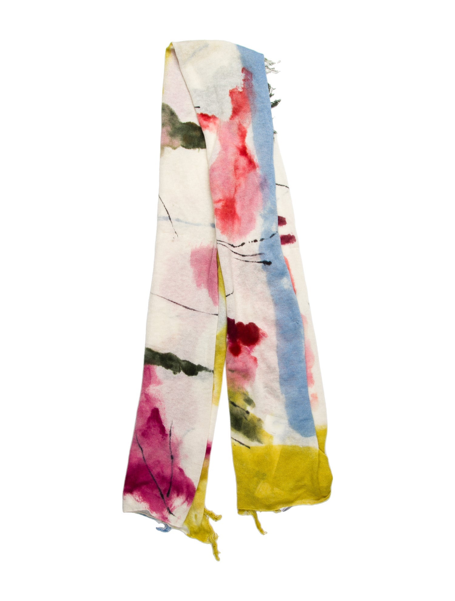 Cividini Silk Floral Print Scarf